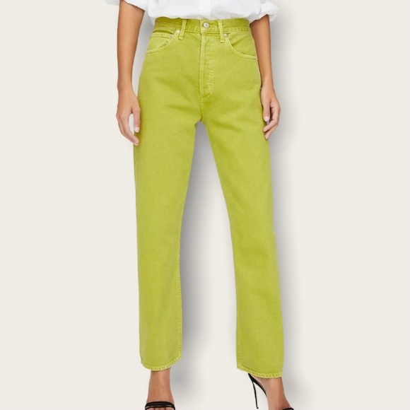 Rare Agolde 90s Matcha Loose Fit Jeans - Picture 2 of 11